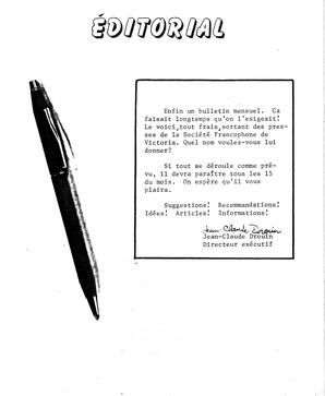   BULLETIN MENSUEL, 1985   , page 2
