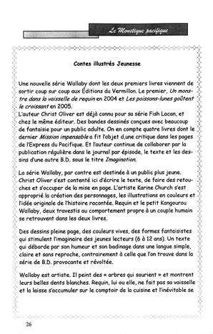   LE MOUSTIQUE PACIFIQUE, 2006   , page 26
