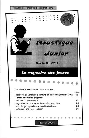   LE MOUSTIQUE PACIFIQUE, 2006   , page 15