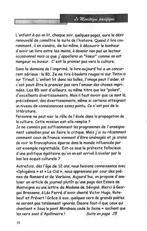   LE MOUSTIQUE PACIFIQUE, 2006   , page 14