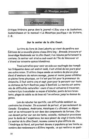   LE MOUSTIQUE PACIFIQUE, 2006   , page 10