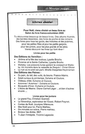   LE MOUSTIQUE PACIFIQUE, 2005   , page 16