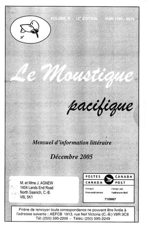   LE MOUSTIQUE PACIFIQUE, 2005   , page 1