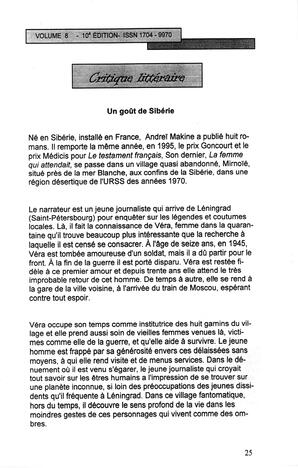   LE MOUSTIQUE PACIFIQUE, 2005   , page 25