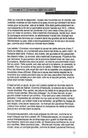   LE MOUSTIQUE PACIFIQUE, 2005   , page 11