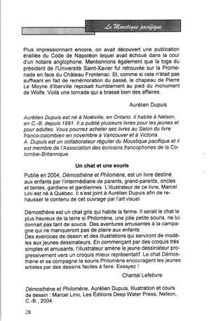   LE MOUSTIQUE PACIFIQUE, 2005   , page 28