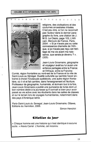   LE MOUSTIQUE PACIFIQUE, 2005   , page 19