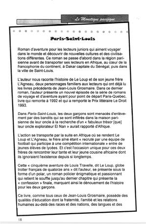   LE MOUSTIQUE PACIFIQUE, 2005   , page 18
