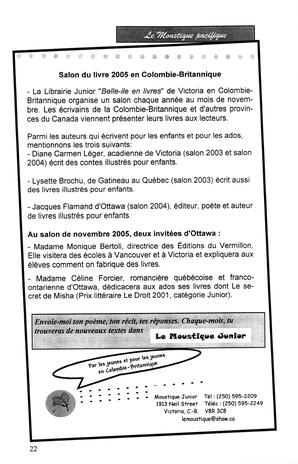   LE MOUSTIQUE PACIFIQUE, 2005   , page 22