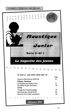   LE MOUSTIQUE PACIFIQUE, 2005   , page 15