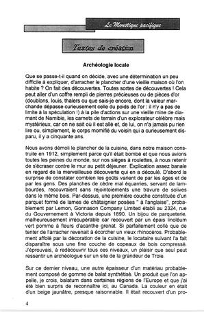   LE MOUSTIQUE PACIFIQUE, 2005   , page 4