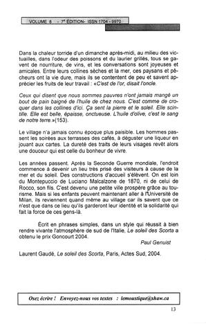   LE MOUSTIQUE PACIFIQUE, 2005   , page 13