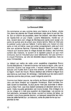   LE MOUSTIQUE PACIFIQUE, 2005   , page 12