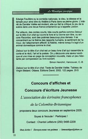   LE MOUSTIQUE PACIFIQUE, 2005   , page 22