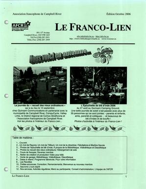   LE FRANCO-LIEN, 2006   , page 1