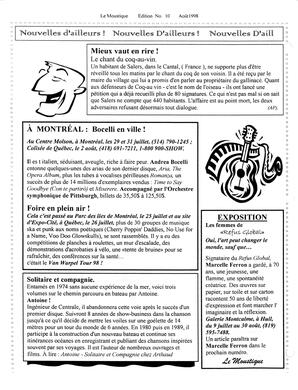   LE MOUSTIQUE PACIFIQUE, 1998   , page 4