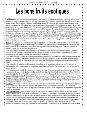   LE MOUSTIQUE PACIFIQUE, 1998   , page 11