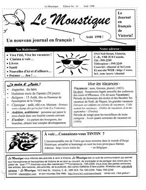   LE MOUSTIQUE PACIFIQUE, 1998   , page 1