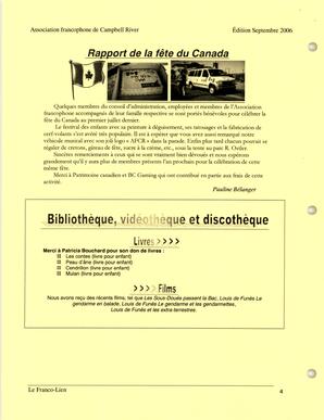   LE FRANCO-LIEN, 2006   , page 4