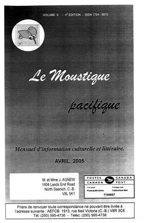   LE MOUSTIQUE PACIFIQUE, 2005   , page 1