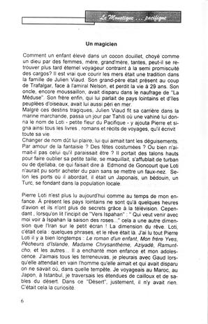   LE MOUSTIQUE PACIFIQUE, 2005   , page 6
