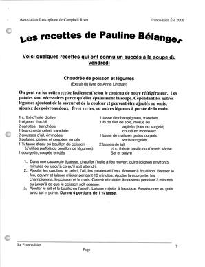   LE FRANCO-LIEN, 2006   , page 7