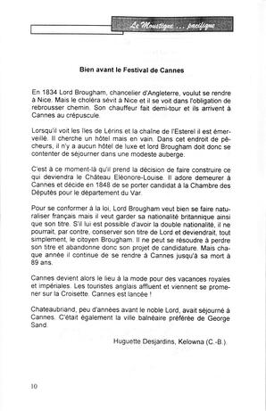  LE MOUSTIQUE PACIFIQUE, 2005   , page 10