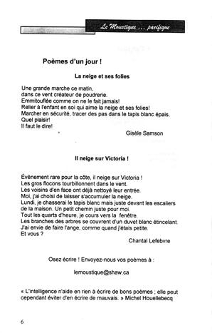   LE MOUSTIQUE PACIFIQUE, 2005   , page 6