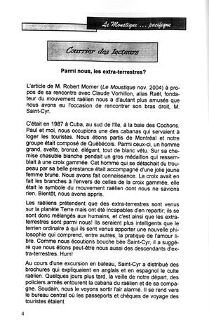   LE MOUSTIQUE PACIFIQUE, 2005   , page 4