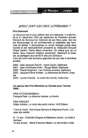  LE MOUSTIQUE PACIFIQUE, 2005   , page 30