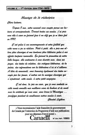   LE MOUSTIQUE PACIFIQUE, 2005   , page 3