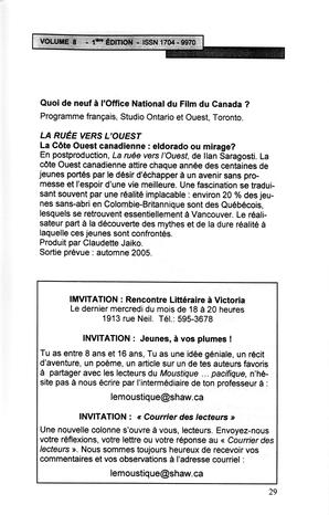   LE MOUSTIQUE PACIFIQUE, 2005   , page 29