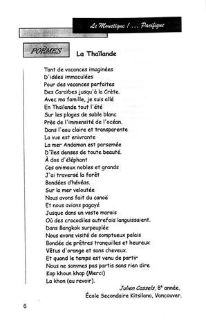   LE MOUSTIQUE PACIFIQUE, 2004   , page 6