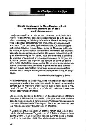   LE MOUSTIQUE PACIFIQUE, 2004   , page 22