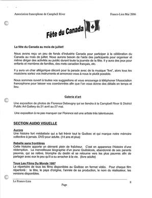   LE FRANCO-LIEN, 2006   , page 8