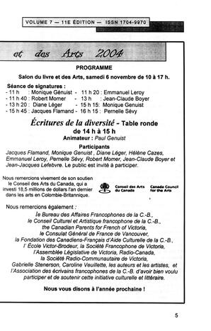   LE MOUSTIQUE PACIFIQUE, 2004   , page 5