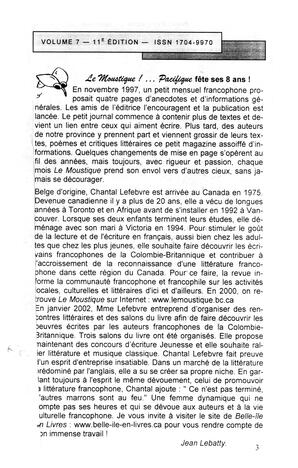   LE MOUSTIQUE PACIFIQUE, 2004   , page 3