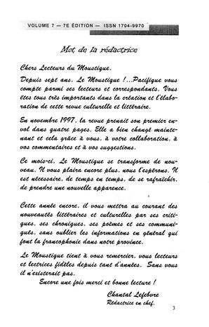   LE MOUSTIQUE PACIFIQUE, 2004   , page 3