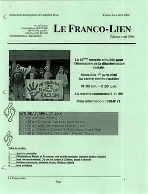   LE FRANCO-LIEN, 2006   , page 1