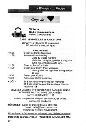   LE MOUSTIQUE PACIFIQUE, 2004   , page 22