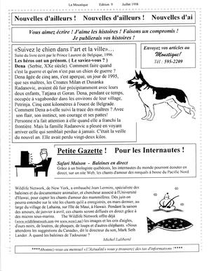   LE MOUSTIQUE PACIFIQUE, 1998   , page 15
