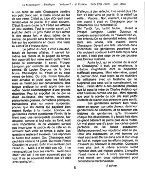   LE MOUSTIQUE PACIFIQUE, 2004   , page 8