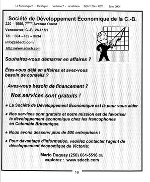   LE MOUSTIQUE PACIFIQUE, 2004   , page 19