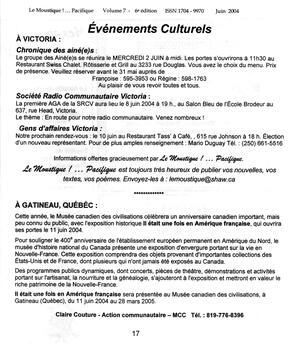   LE MOUSTIQUE PACIFIQUE, 2004   , page 17