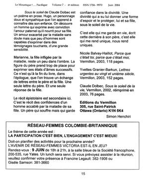   LE MOUSTIQUE PACIFIQUE, 2004   , page 15