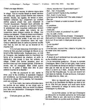   LE MOUSTIQUE PACIFIQUE, 2004   , page 7