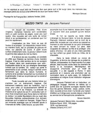   LE MOUSTIQUE PACIFIQUE, 2004   , page 5