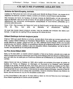   LE MOUSTIQUE PACIFIQUE, 2004   , page 16
