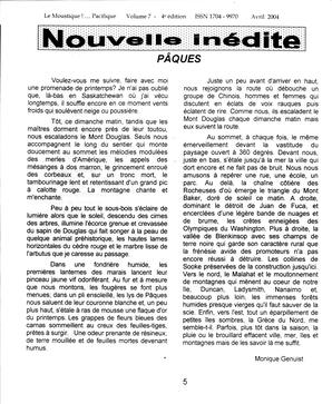   LE MOUSTIQUE PACIFIQUE, 2004   , page 5