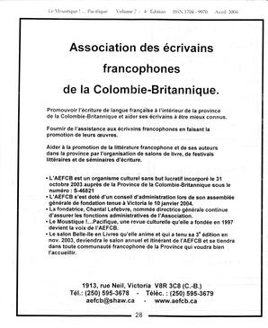   LE MOUSTIQUE PACIFIQUE, 2004   , page 28